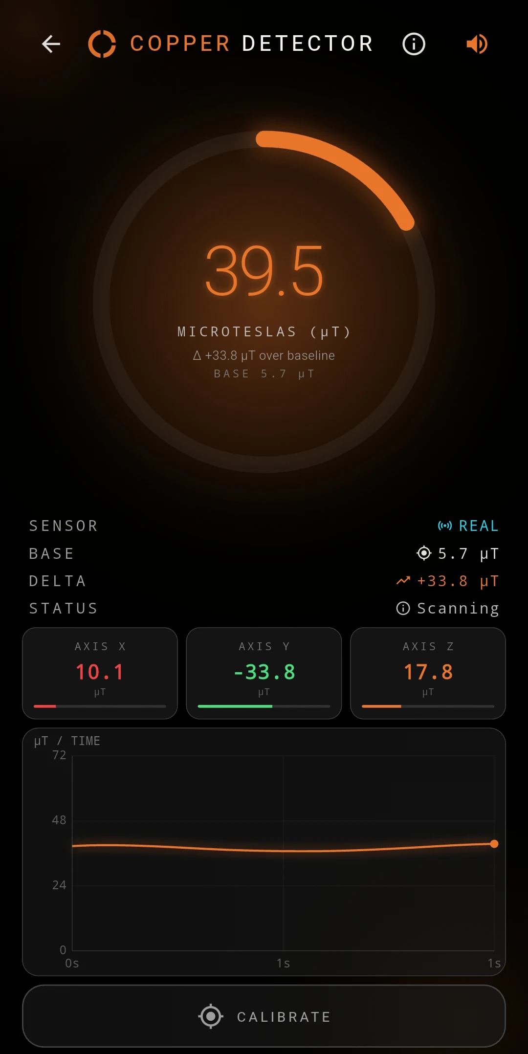 Metal Detector & Gold Finder screenshot