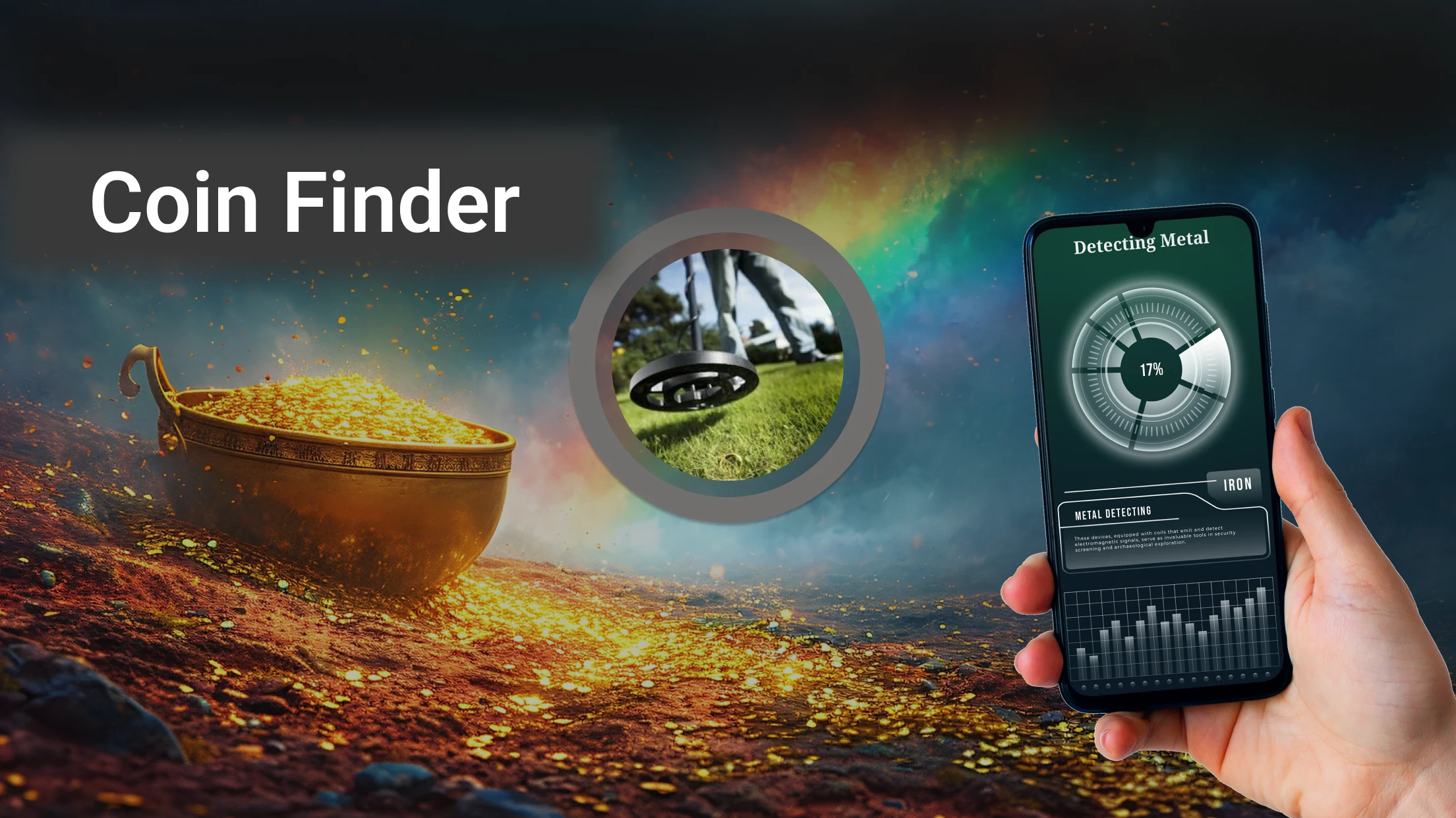 Metal detector - Gold Finder. screenshot